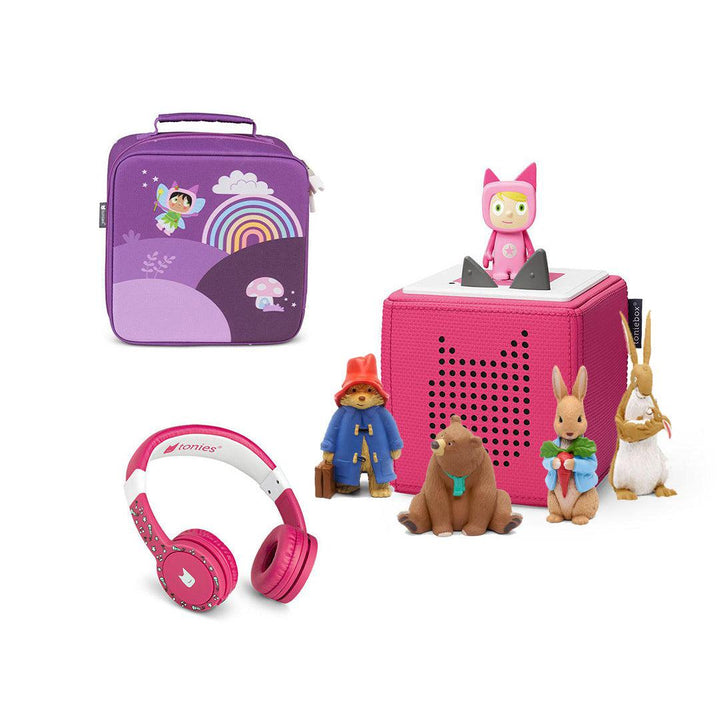 Tonies Ultimate Childrens Classics Bundle-Audio Players-Pink Rainbow- | Natural Baby Shower