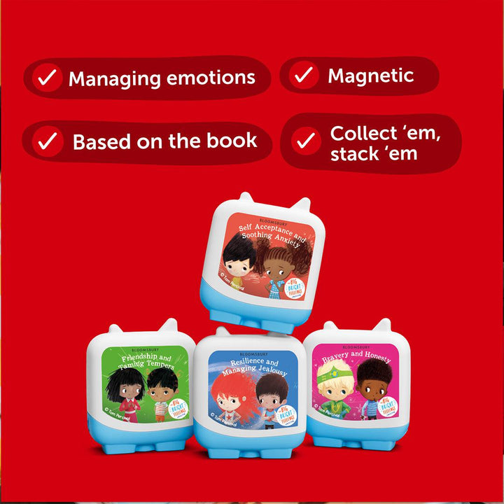 Tonies - Clever Tonies: The Big Bright Feelings Collection-Audio Player Cards + Characters- | Natural Baby Shower