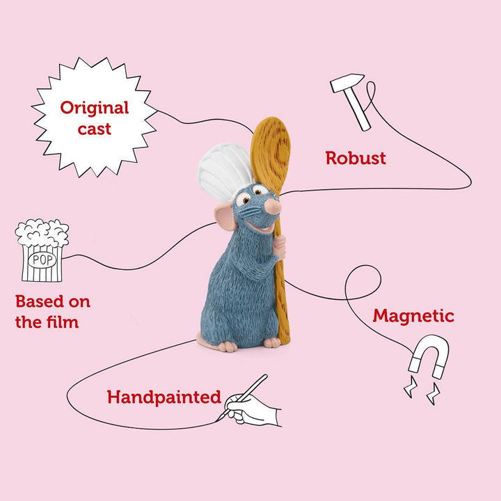 Tonies Disney & Pixar: Ratatouille-Audio Player Cards + Characters- | Natural Baby Shower