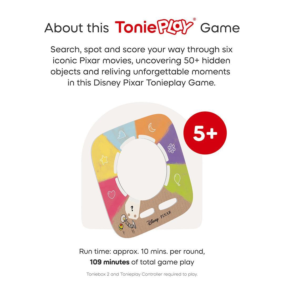 Tonies Disney Pixar: Scene Searchers Tonieplay Game-Audio Player Cards + Characters- | Natural Baby Shower