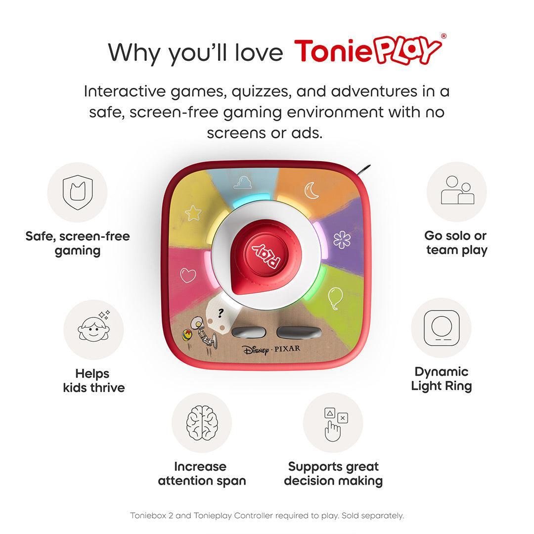 Tonies Disney Pixar: Scene Searchers Tonieplay Game-Audio Player Cards + Characters- | Natural Baby Shower