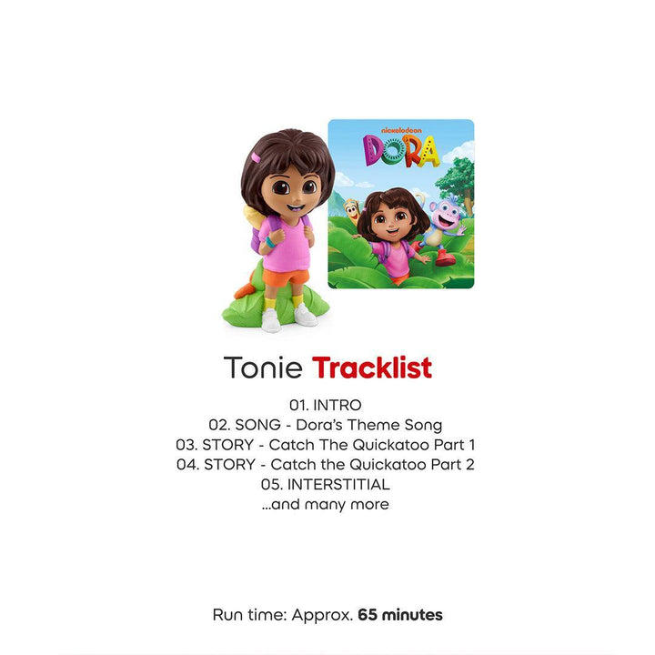 Tonies Dora - Dora's Adventures-Audio Player Cards + Characters-Dora's Adventures- | Natural Baby Shower