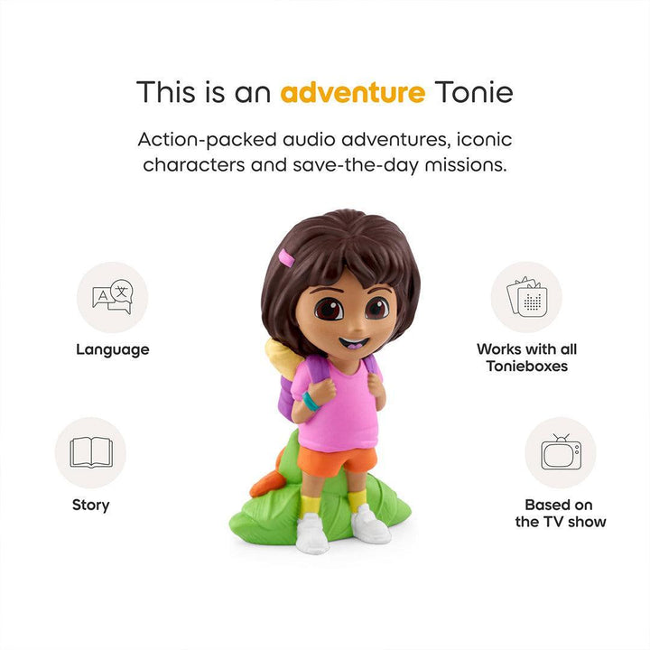 Tonies Dora - Dora's Adventures-Audio Player Cards + Characters-Dora's Adventures- | Natural Baby Shower
