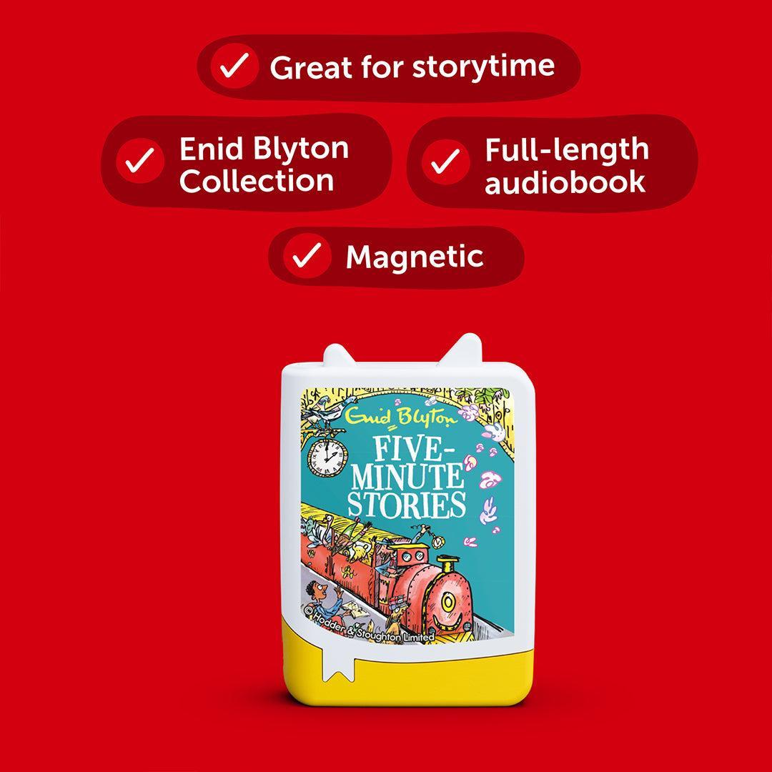 Tonies Five Minute Stories Book Pocket Tonie-Audio Player Cards + Characters- | Natural Baby Shower
