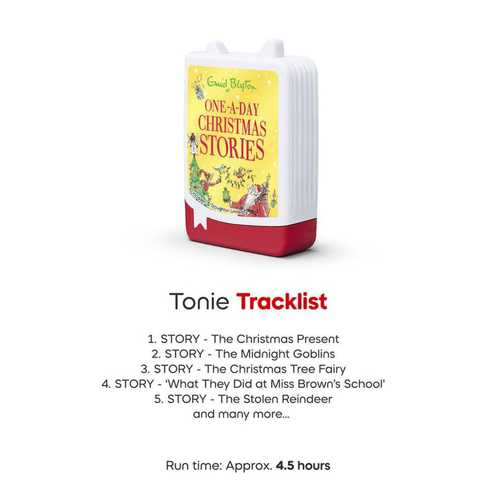 Tonies Enid Blyton One-A-Day Christmas Stories-Audio Player Cards + Characters- | Natural Baby Shower