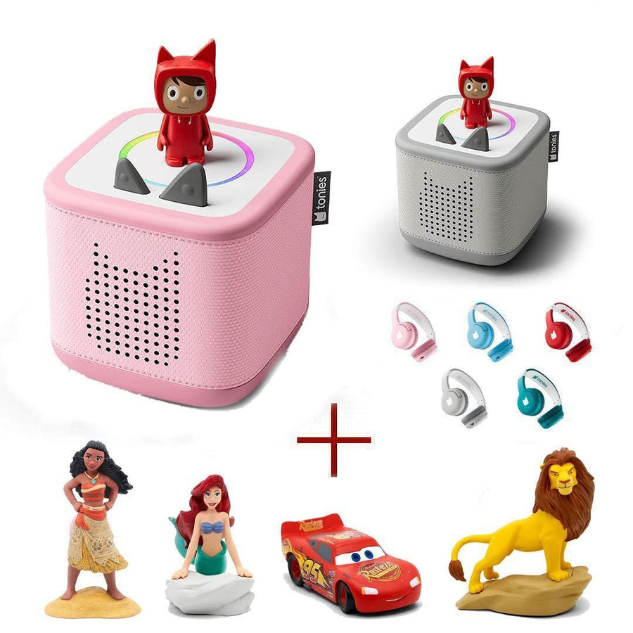 Toniebox 2 Ultimate Value Bundle (7-Piece) | Create your own-Audio Players- | Natural Baby Shower