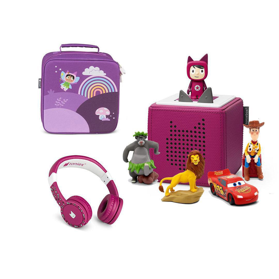 Tonies Ultimate Film Favourites Bundle-Audio Players-Purple Rainbow- | Natural Baby Shower