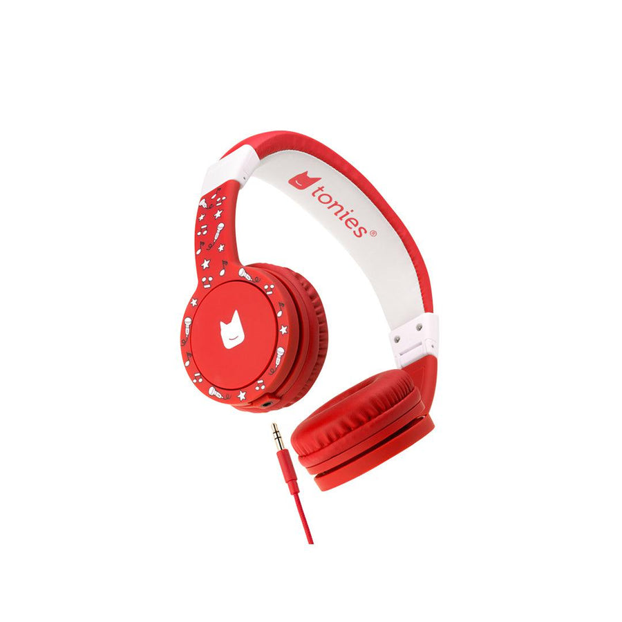 Tonies Foldable Headphones - Red-Audio Player Accessories-Red- | Natural Baby Shower