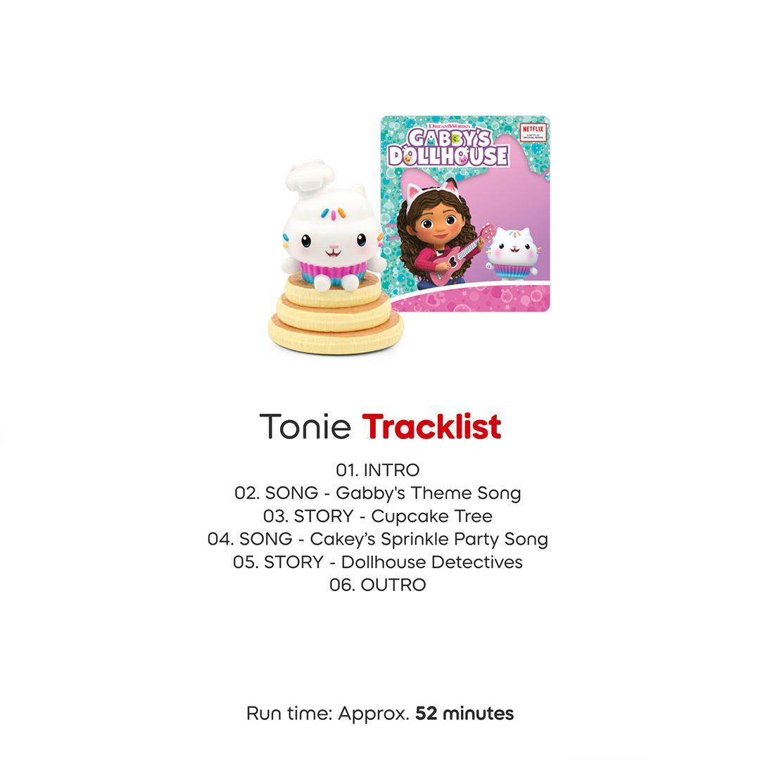 Tonies Gabby's Dollhouse - Cakey Cat Tonie Audio Character-Audio Player Cards + Characters- | Natural Baby Shower