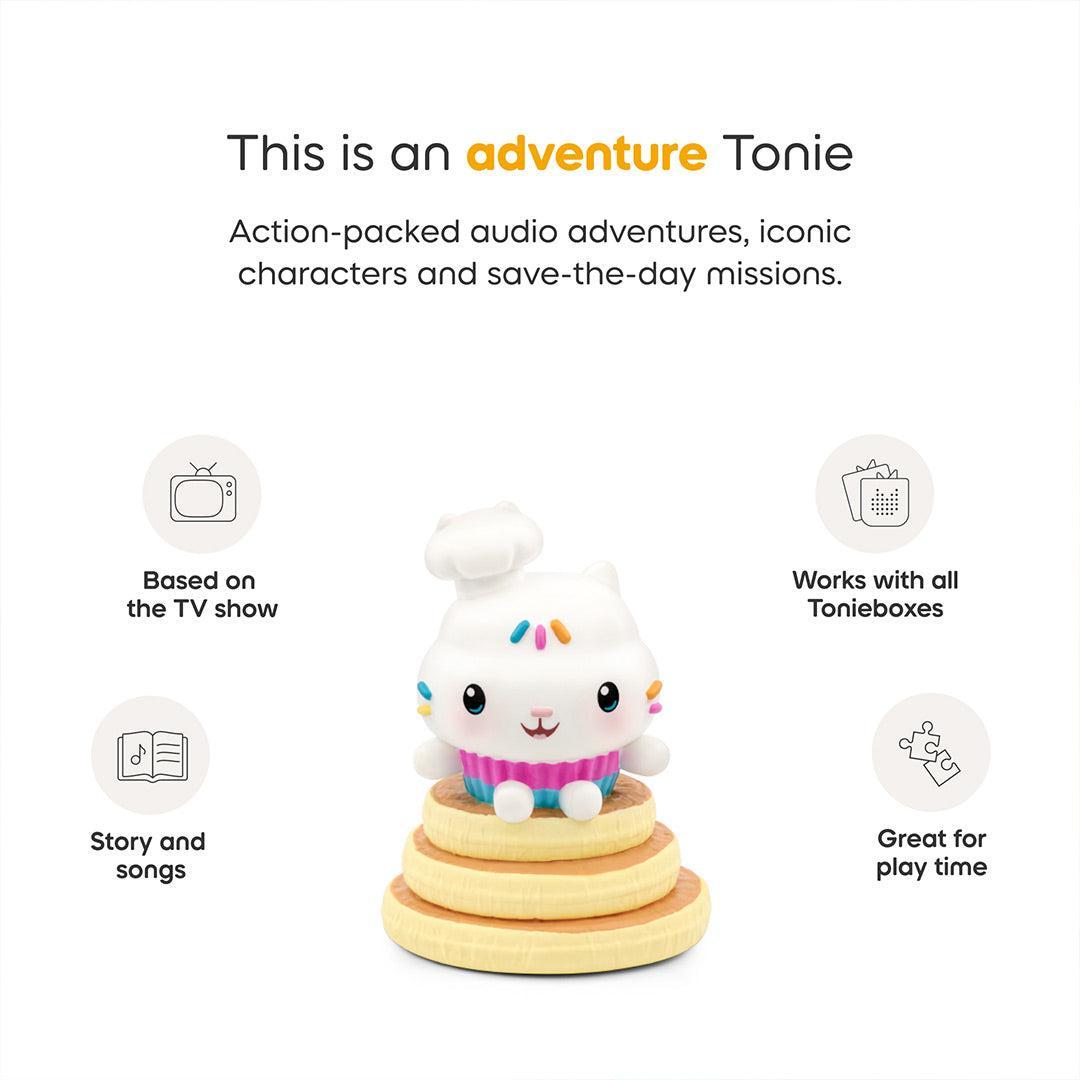 Tonies Gabby's Dollhouse - Cakey Cat Tonie Audio Character-Audio Player Cards + Characters- | Natural Baby Shower