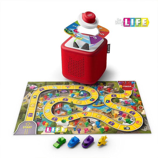 Tonies Hasbro - Game of Life Tonieplay Game-Audio Player Cards + Characters- | Natural Baby Shower
