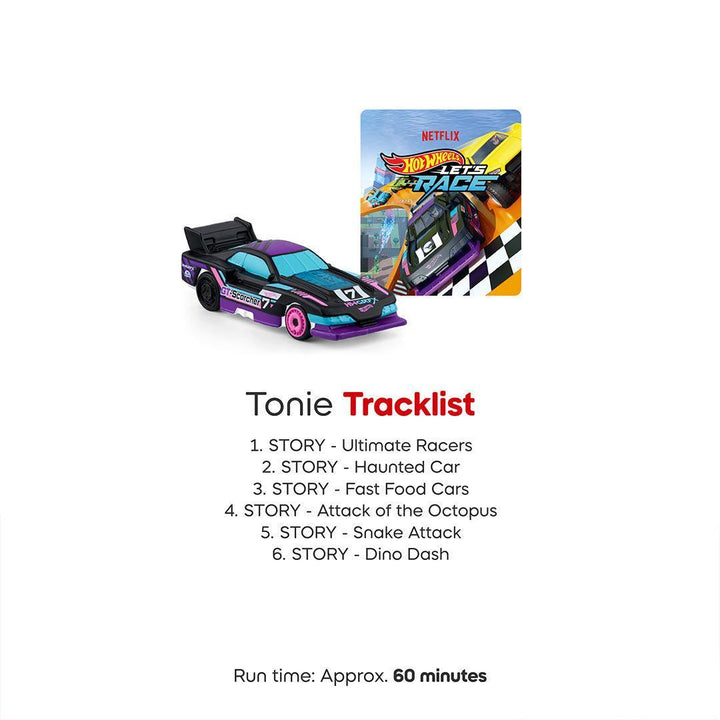Tonies Hot Wheels-Audio Player Cards + Characters- | Natural Baby Shower
