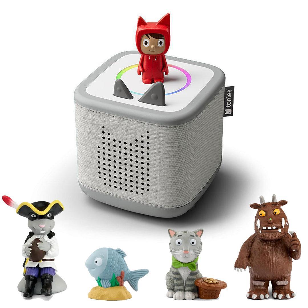 Tonies Toniebox 2 Bundle - Julia Donaldson (5pc)-Audio Players-Grey- | Natural Baby Shower