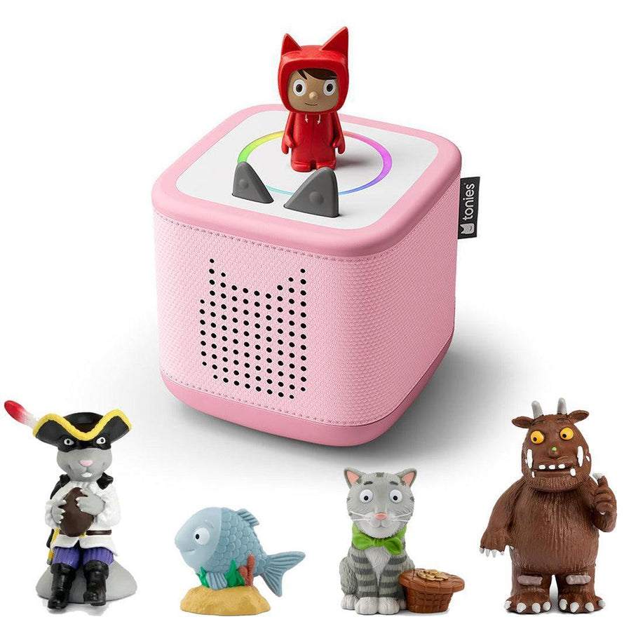 Tonies Toniebox 2 Bundle - Julia Donaldson (5pc)-Audio Players-Pink- | Natural Baby Shower