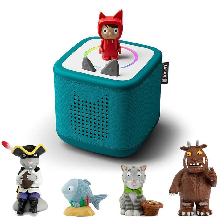 Tonies Toniebox 2 Bundle - Julia Donaldson (5pc)-Audio Players-Teal- | Natural Baby Shower