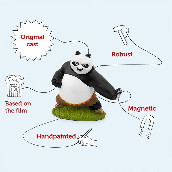 Tonies - Kung Fu Panda-Audio Player Cards + Characters- | Natural Baby Shower