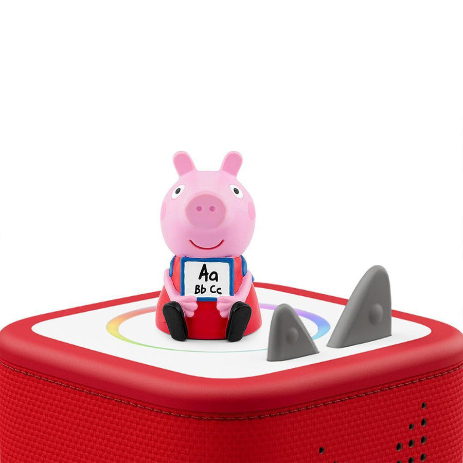 Tonies Peppa Pig - Learn With Peppa-Audio Player Cards + Characters- | Natural Baby Shower
