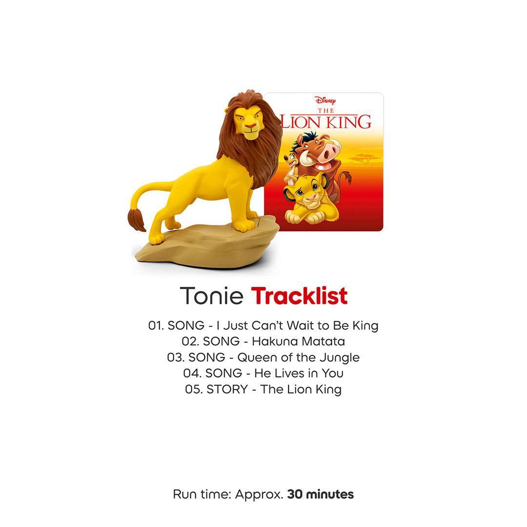 Tonies Disney - The Lion King-Audio Player Cards + Characters- | Natural Baby Shower