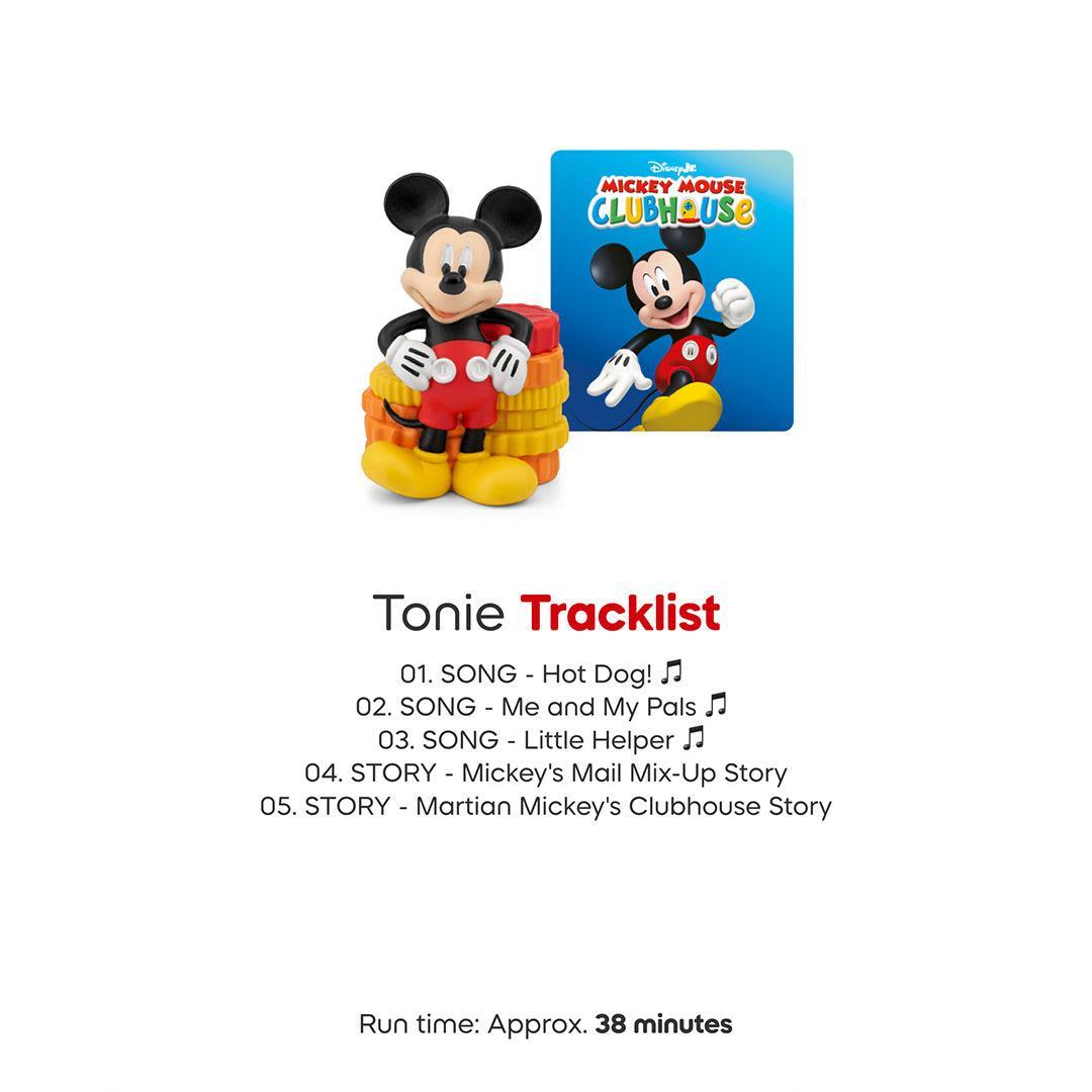 Tonies Disney Mickey Mouse Clubhouse - Mickey-Audio Player Cards + Characters- | Natural Baby Shower
