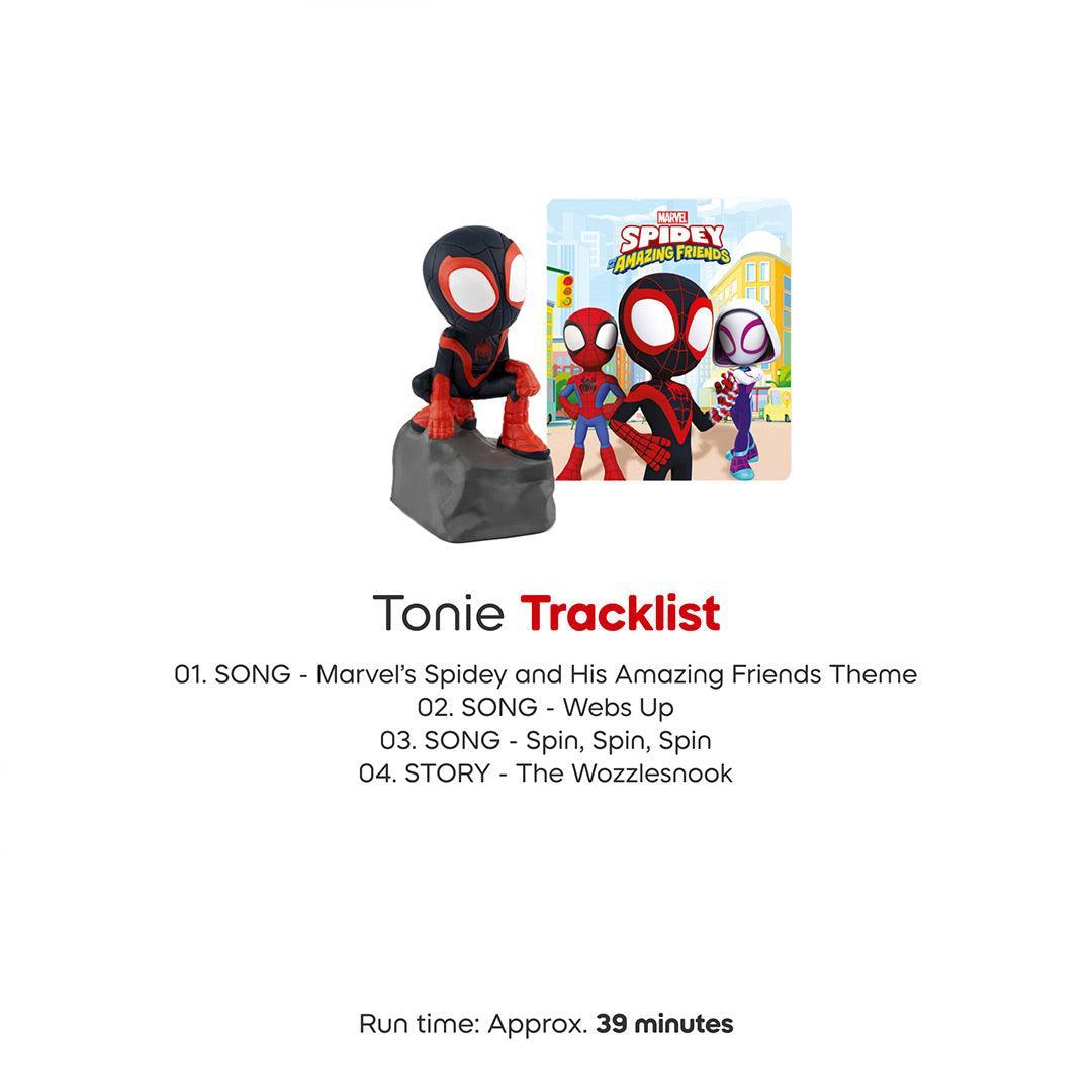 Tonies Marvel Spider-Man - Miles Morales-Audio Player Cards + Characters- | Natural Baby Shower