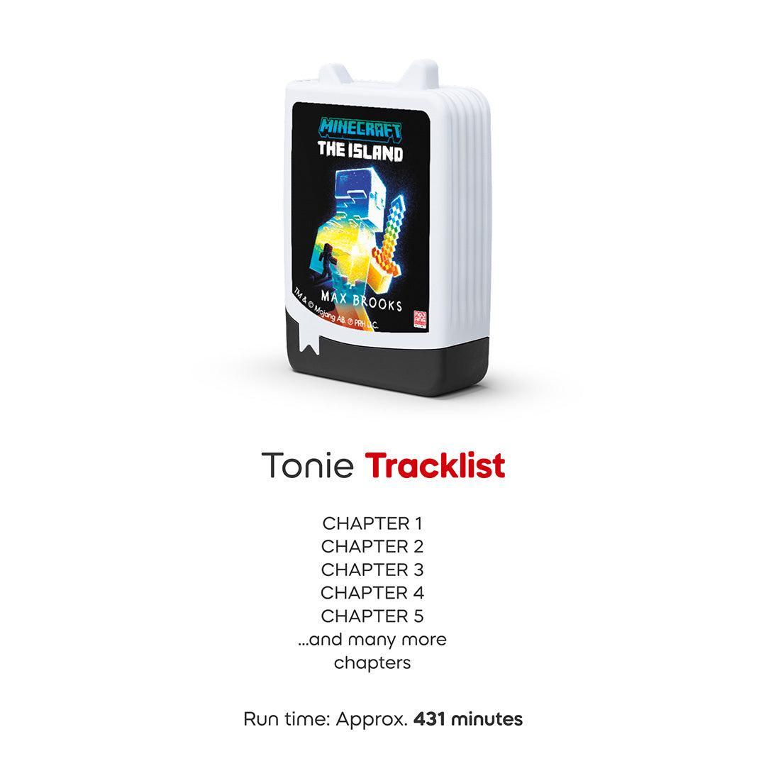 Tonies Book Pocket: Minecraft The Island-Audio Player Cards + Characters- | Natural Baby Shower