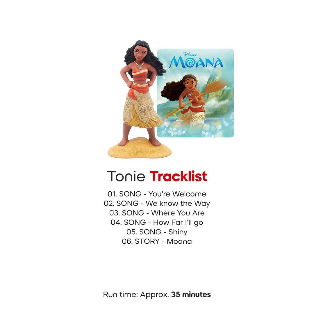 Tonies Disney - Moana-Audio Player Cards + Characters- | Natural Baby Shower