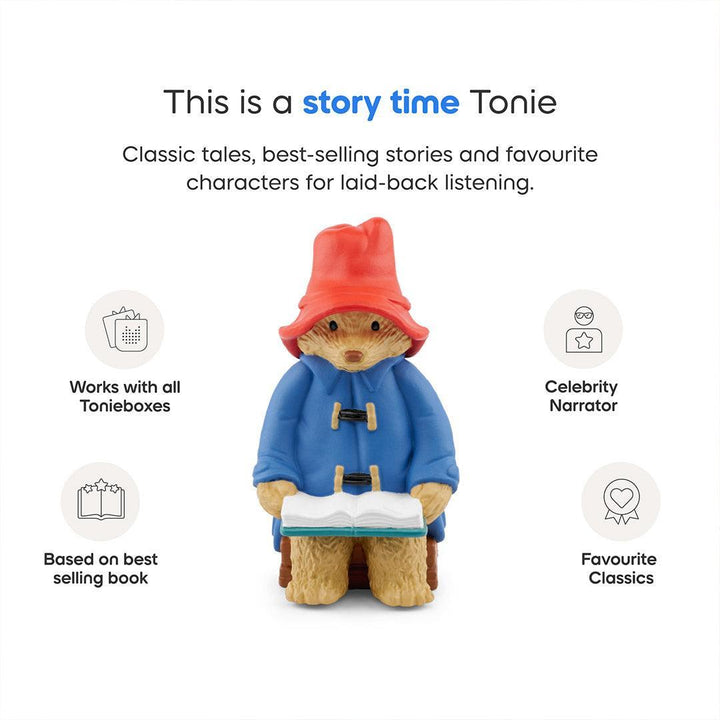 Tonies More About Paddington-Audio Player Cards + Characters- | Natural Baby Shower