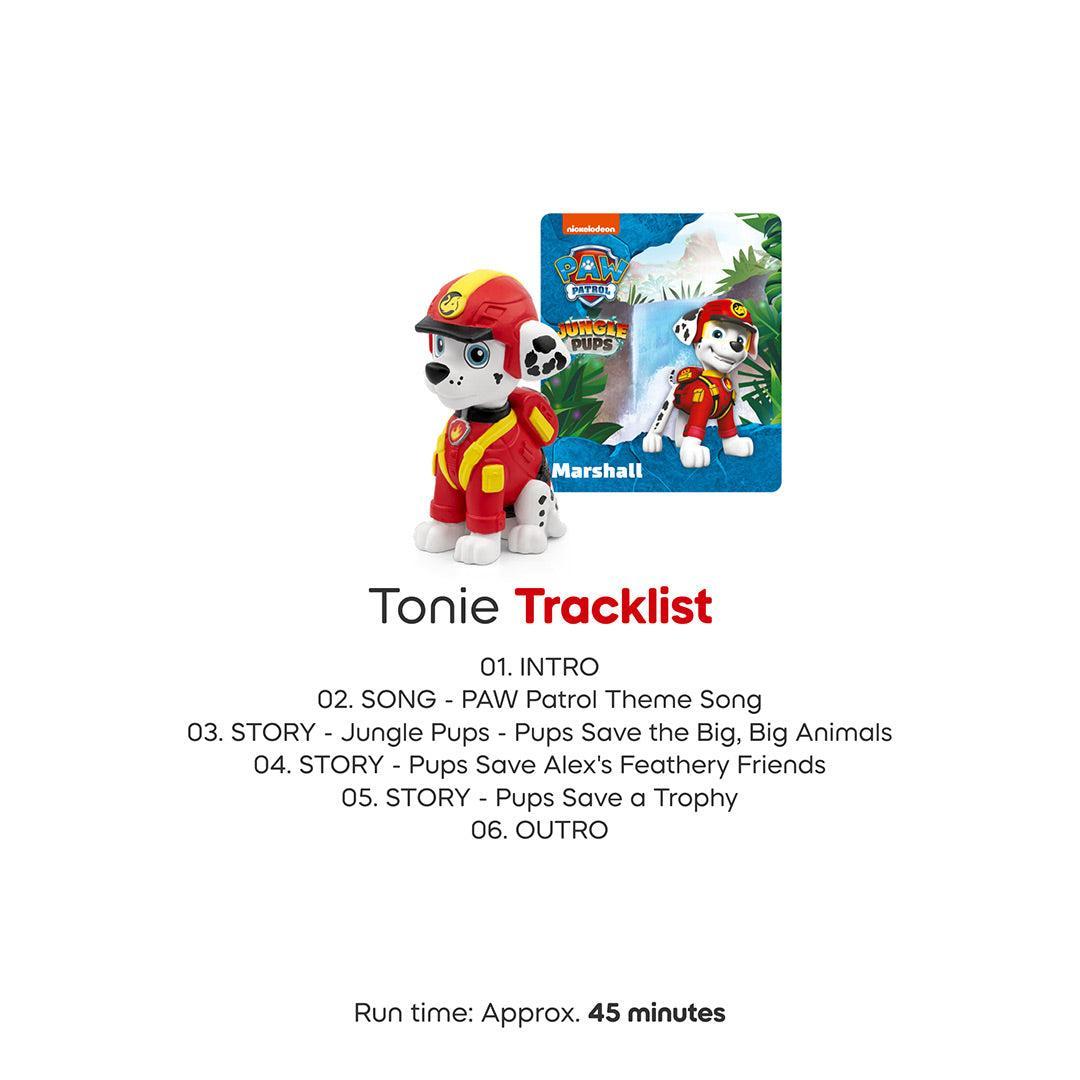 Tonies Paw Patrol Jungle Pups - Marshall - Multicoloured-Audio Player Cards + Characters-Multicoloured-One Size | Natural Baby Shower