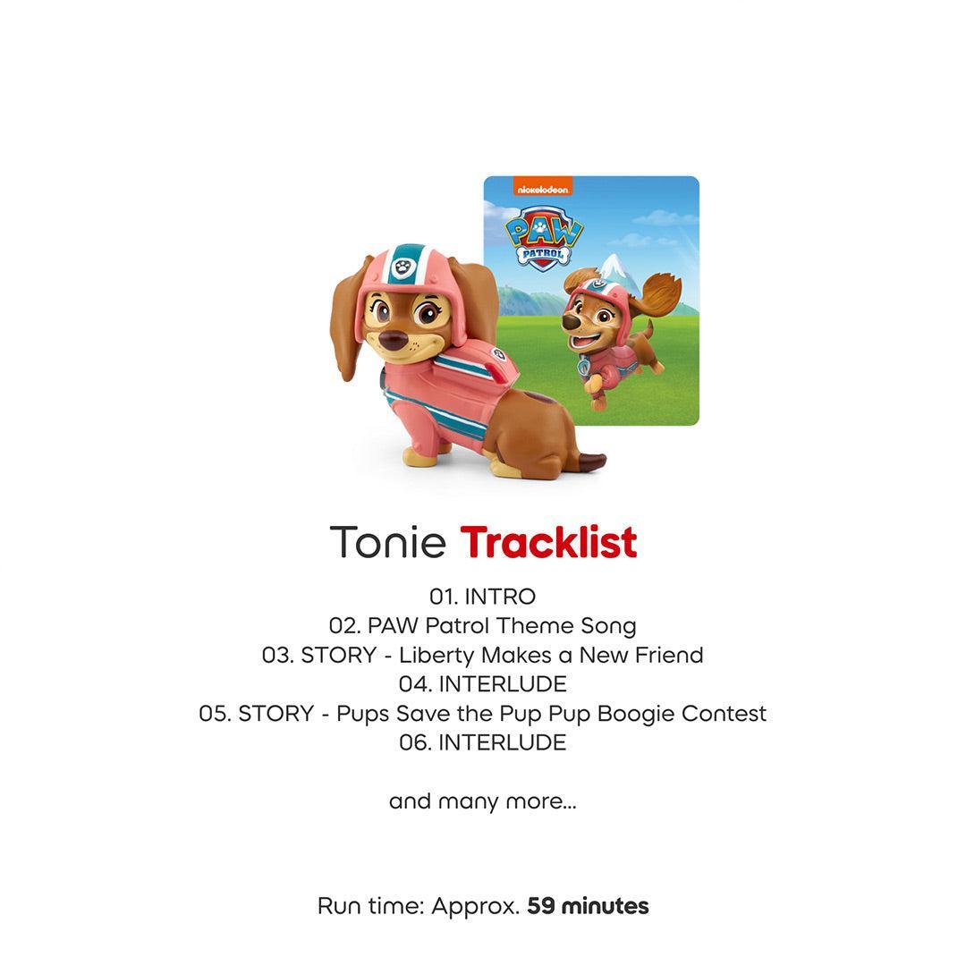 Tonies Paw Patrol - Liberty-Audio Player Cards + Characters- | Natural Baby Shower
