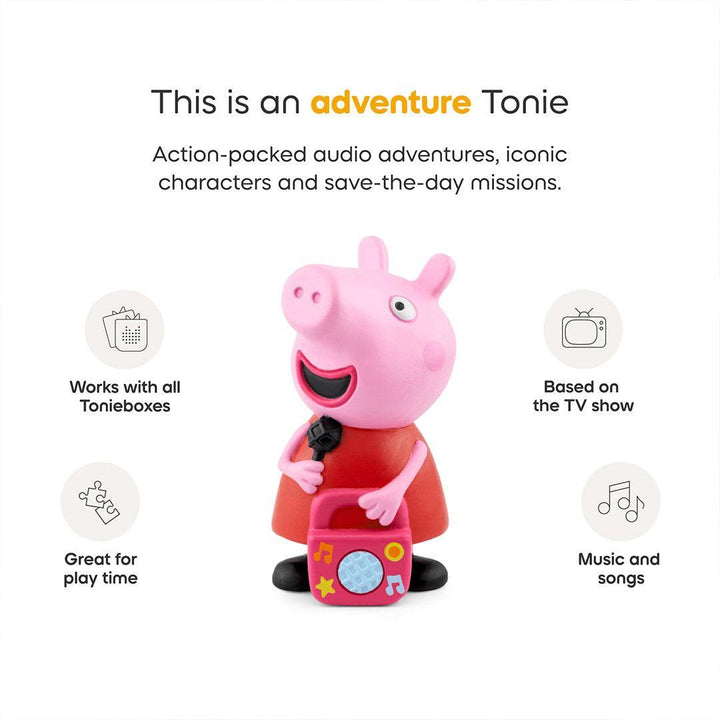 Tonies Peppa Pig - My First Album-Audio Player Cards + Characters- | Natural Baby Shower