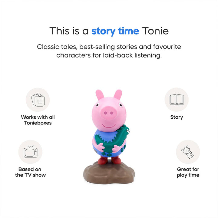 Tonies Peppa Pig - George Pig-Audio Player Cards + Characters- | Natural Baby Shower