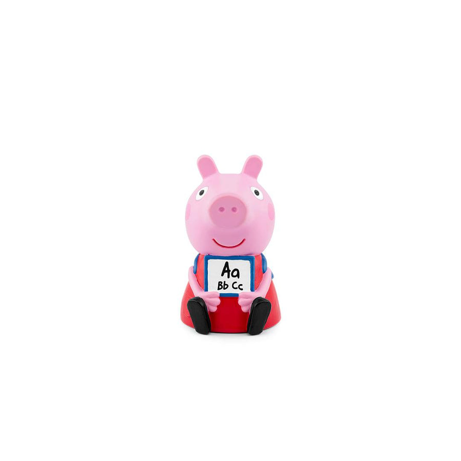 Tonies - Peppa Pig - Learn With Peppa-Audio Player Cards + Characters- | Natural Baby Shower