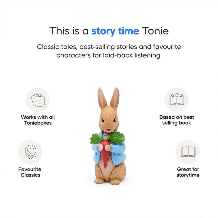 Tonies Beatrix Potter: The Peter Rabbit Collection-Audio Player Cards + Characters- | Natural Baby Shower