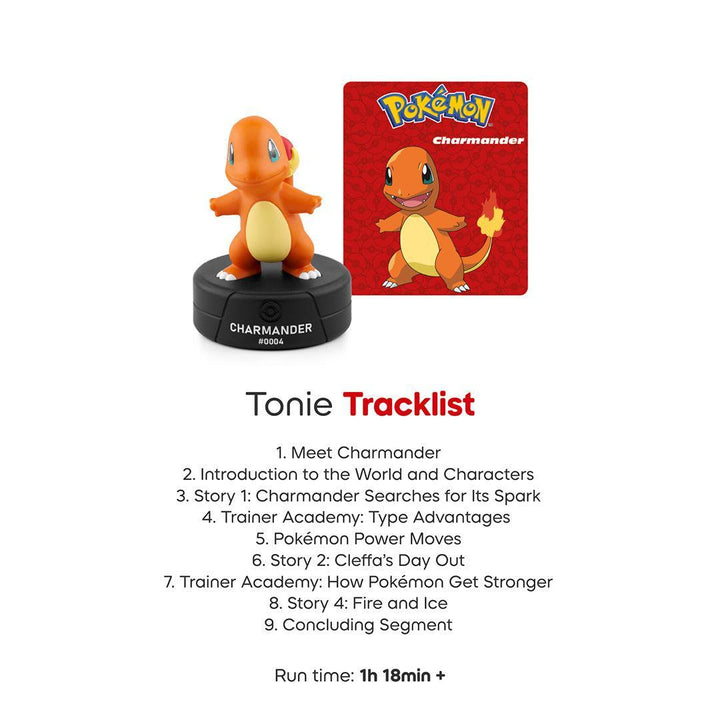 Tonies Pokémon - Charmander-Audio Player Cards + Characters-Charmander- | Natural Baby Shower