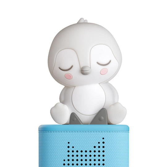 Tonies Sleepy Friends Night Light - Penguin-Audio Player Cards + Characters- | Natural Baby Shower