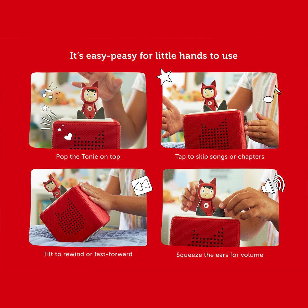 Outlet - Tonies Toniebox Starter Set - Pink-Audio Players- | Natural Baby Shower