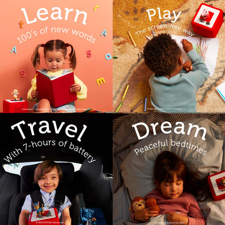 Outlet - Tonies Toniebox Starter Set - Pink-Audio Players- | Natural Baby Shower