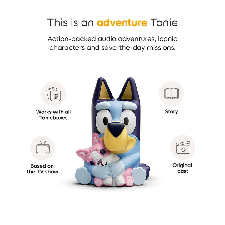 Tonies Toniebox 2 with Bluey Starter Set - Cloud Pink-Audio Players-Cloud Pink- | Natural Baby Shower