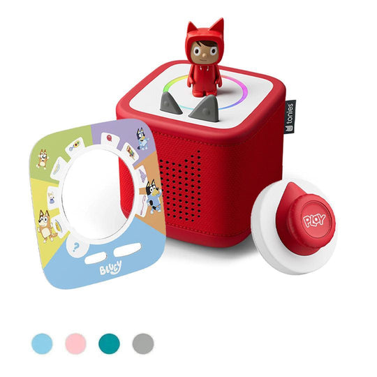 Tonies Toniebox 2 Build Your Own Bundle | Tonieplay Controller + Game + Creative-Audio Players- | Natural Baby Shower