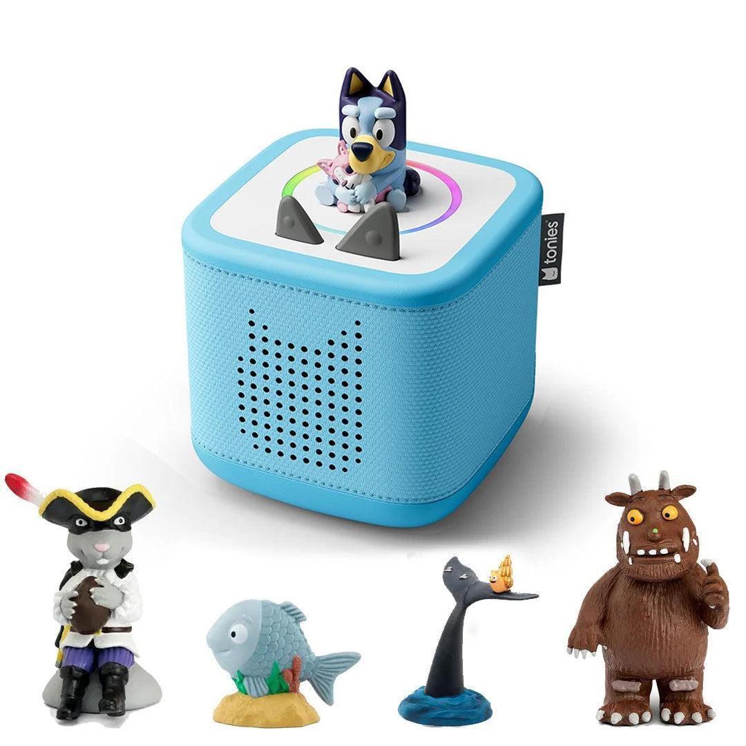 Tonies Toniebox 2 Bundle - Julia Donaldson (6pc)-Audio Players-Sky Blue-Without Headphones | Natural Baby Shower