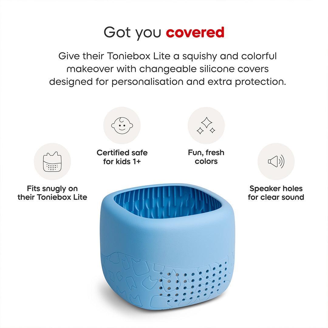 Tonies Toniebox Lite Cover - Arctic Blue-Audio Player Accessories-Arctic Blue- | Natural Baby Shower