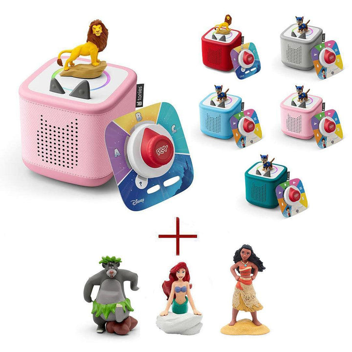 Tonies Toniebox 2 | Create Your Own Tonieplay Bundle: Select a Set + 3 Characters-Audio Players- | Natural Baby Shower