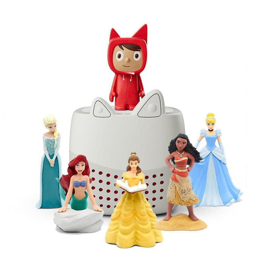 Tonies Toniebox Lite Bundle - Disney Princess (6pc)-Audio Players-Without Lite Cover- | Natural Baby Shower