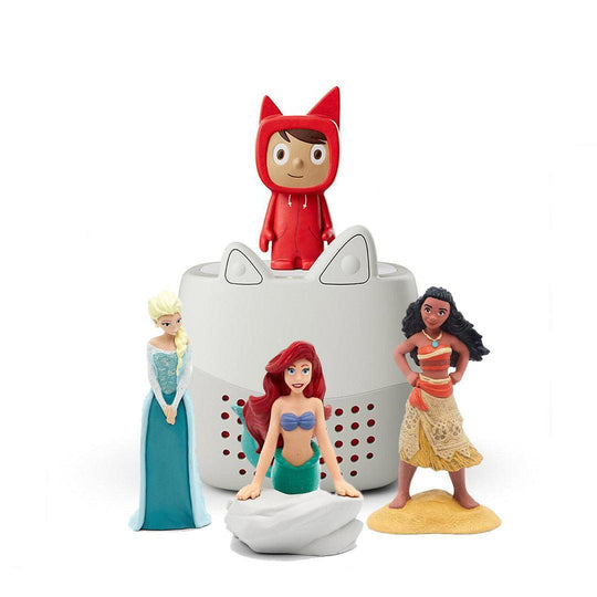 Tonies Toniebox Lite Bundle - Disney Princess (4pc)-Audio Players-Without Lite Cover- | Natural Baby Shower
