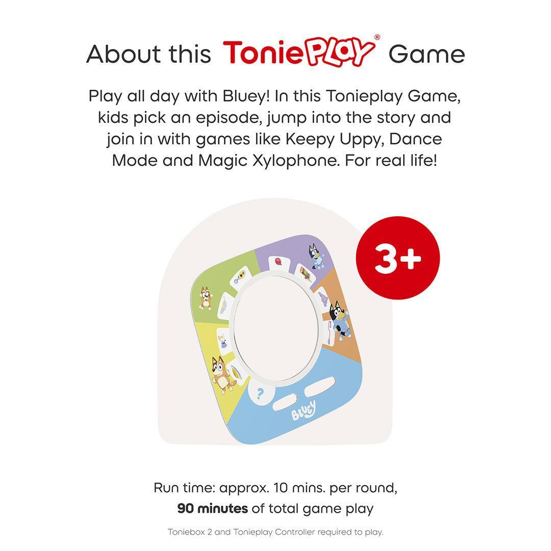 Tonies Tonieplay Game Bluey - A Playful Day with Bluey-Audio Player Cards + Characters-A Playful Day with Bluey- | Natural Baby Shower