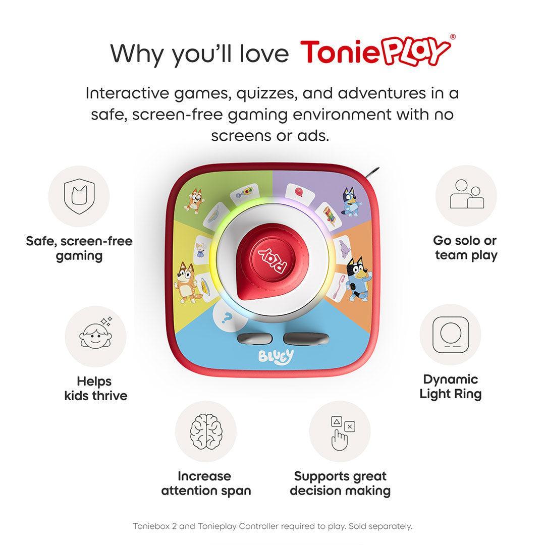 Tonies Tonieplay Game Bluey - A Playful Day with Bluey-Audio Player Cards + Characters-A Playful Day with Bluey- | Natural Baby Shower