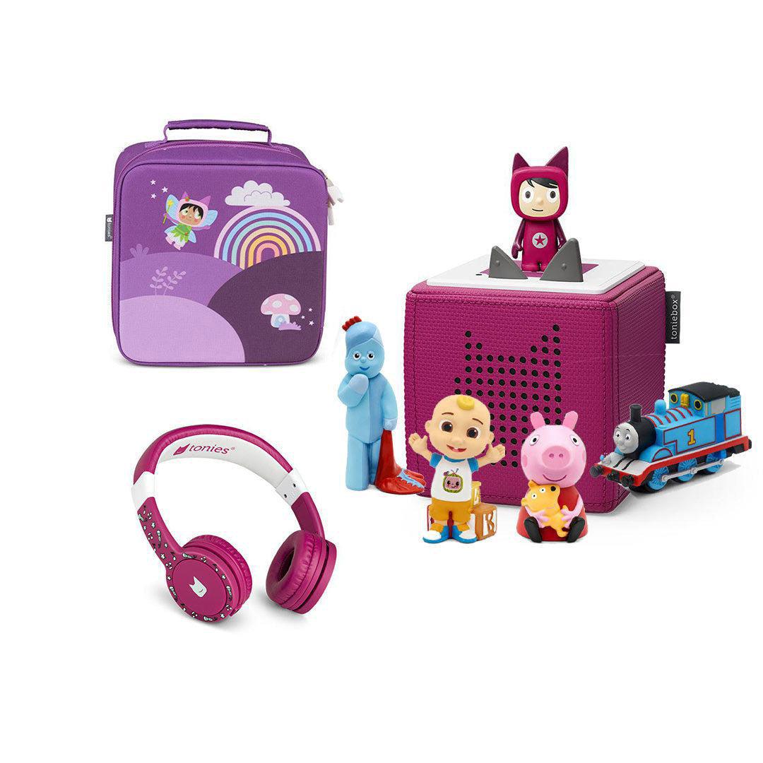 Tonies Ultimate Toddler Bundle-Audio Players-Purple Rainbow- | Natural Baby Shower