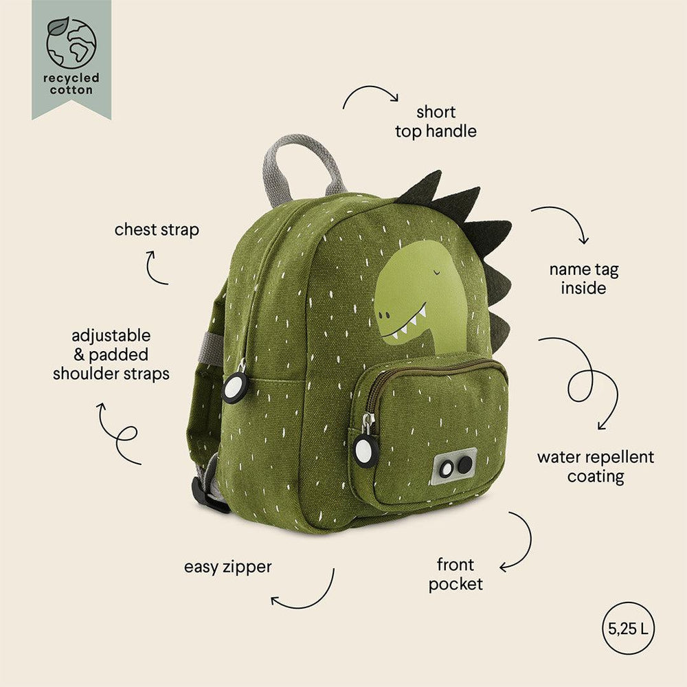 Trixie Small Backpack - Mr Dino-Children's Backpacks-Mr Dino- | Natural Baby Shower
