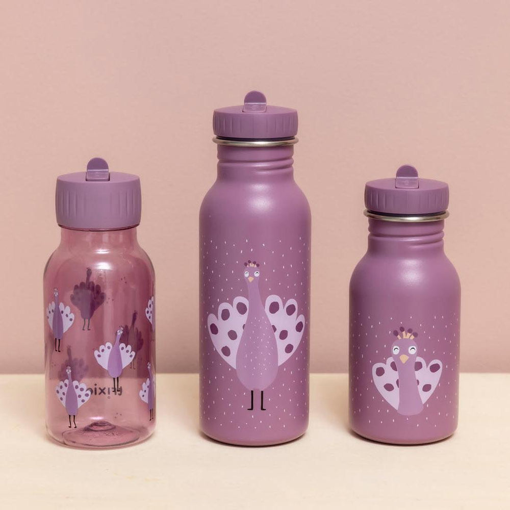 Trixie Bottle 350ml - Mrs. Peacock-Drinking Bottles-Mrs. Peacock- | Natural Baby Shower