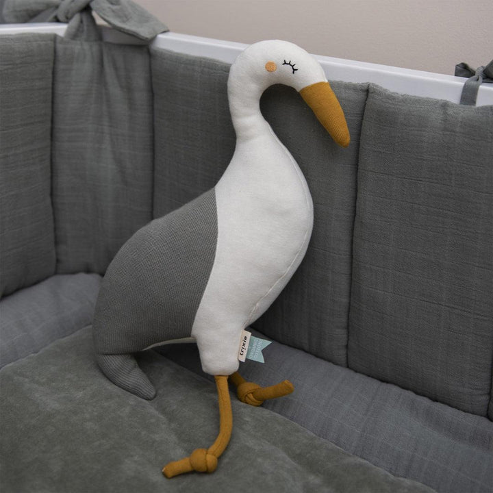 Trixie Cuddle Toy - Heron-Soft Toys-Heron- | Natural Baby Shower